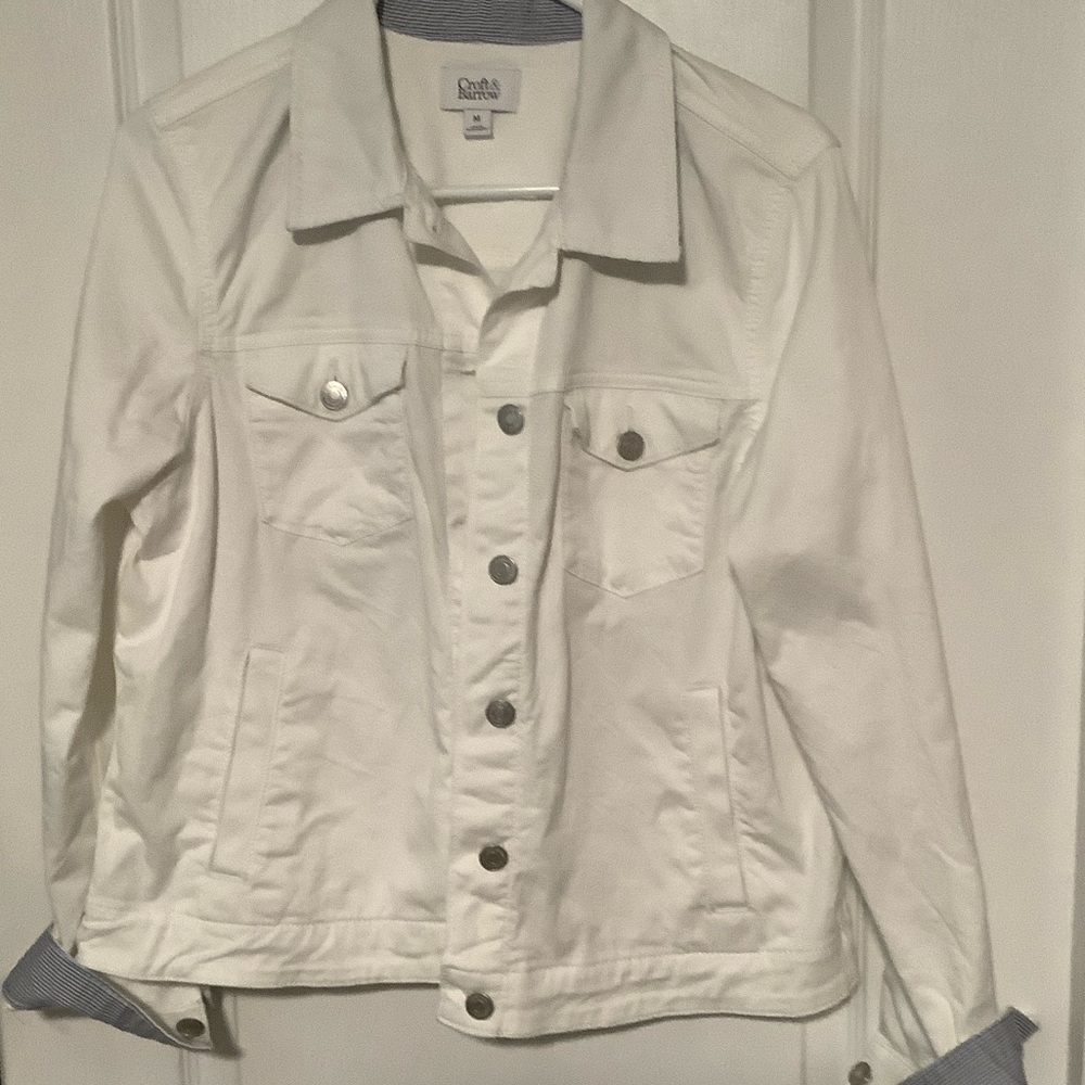 Sonoma Off-White Denim Jacket